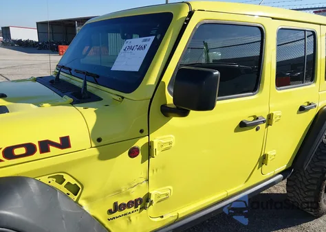 2023 Jeep Wrangler 4-Door Rubicon 4X4 z USA, uszkodzony, nr VIN 1C4HJXFG8PW558649